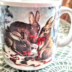 Adorable Bunny Rabbit Mugs (Set of 3)  NWOT